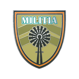 Genuine Militia Pin